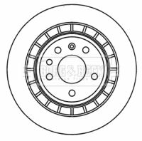 BORG & BECK Тормозной диск BBD4558